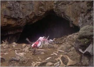 Killer Rabbit Cave from Monty Python