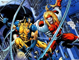 Wolverine and Omega Red